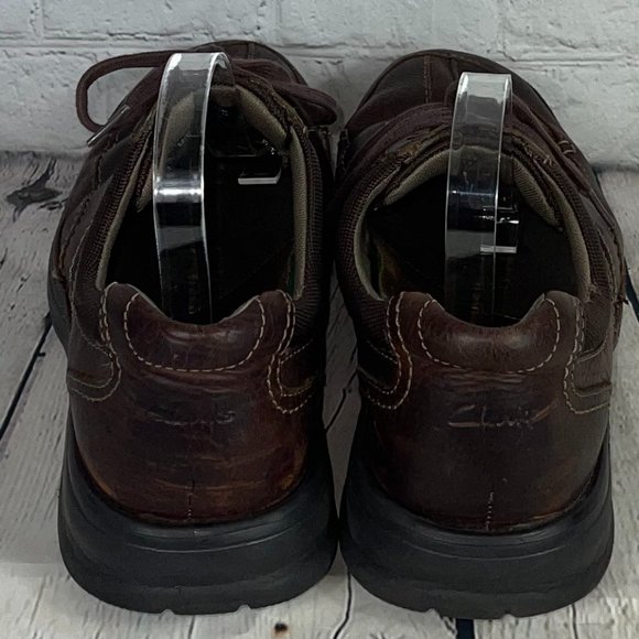 CLARKS LEATHER CASUAL DRESS SHOE SIZE 12 main image 5